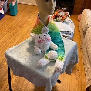 Bunny 40” child’s neck scarf